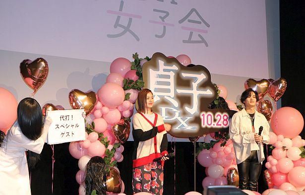 小芝風花＆川村壱馬が映画『貞子DX』の公開直前イベントに登場