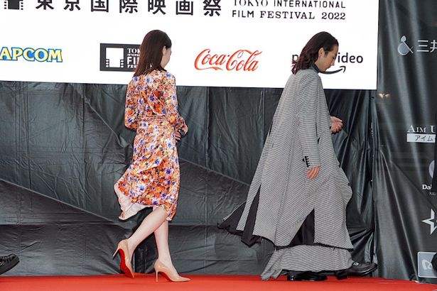 第35回東京国際映画祭、レッドカーペットイベントの様子