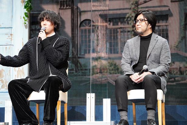 RADWIMPSの野田洋次郎と、共作として日米の映画やアニメシリーズで活躍する映画音楽作曲家、陣内一真が参加