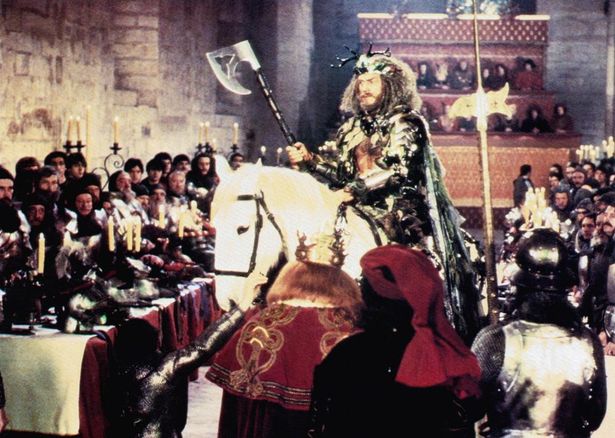 『勇者の剣』で緑の騎士を演じたショーン・コネリー