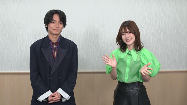 サイクロン役の内田真礼とアトム・スマッシャー役の榎木淳弥