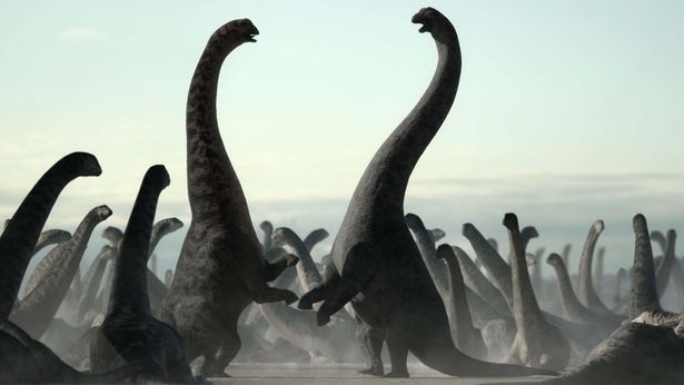 「太古の地球からよみがえる恐竜たち」シーズン1エピソード2「砂漠の恐竜たち」より