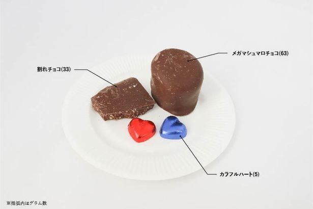 チョコレートはデカくて重い！味はいたってシンプル