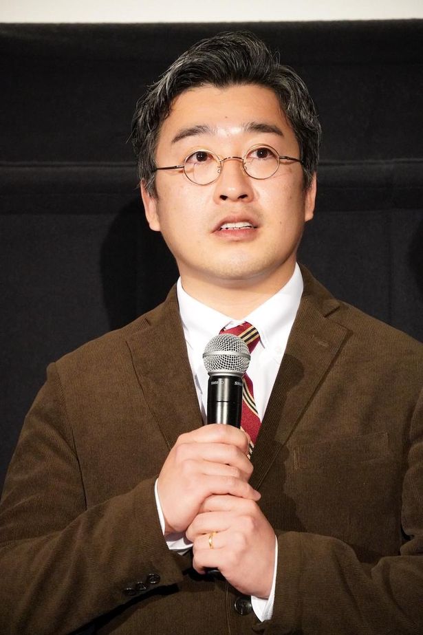 『ひみつのなっちゃん。』公開記念舞台挨拶に登壇した田中和次朗監督