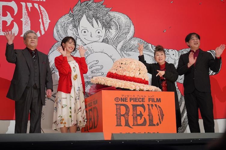 『ONE PIECE FILM RED』終映控えフィナーレ企画の発表も！”ルフィ”田中真弓は”シャンクス”池田秀一からバースデーエール