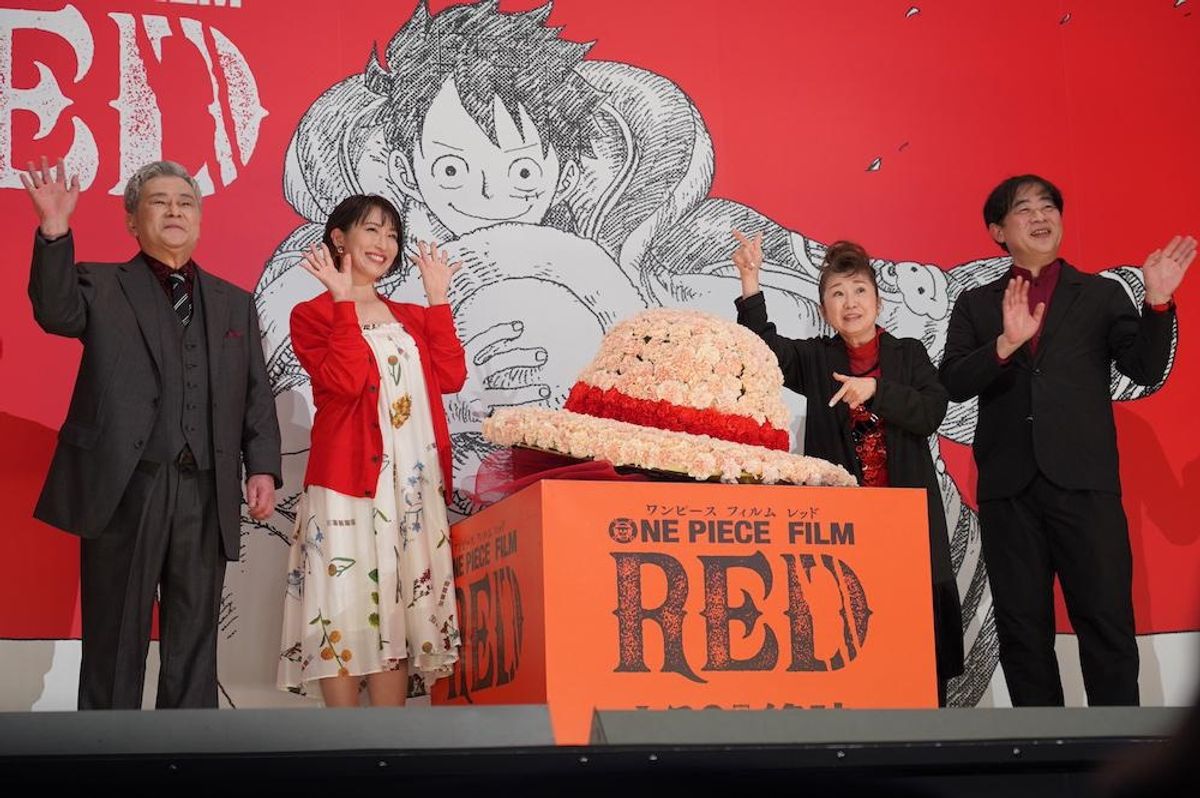 『ONE PIECE FILM RED』終映控えフィナーレ企画の発表も！”ルフィ”田中真弓は”シャンクス”池田秀一からバースデーエール｜最新の映画ニュースならMOVIE  WALKER PRESS