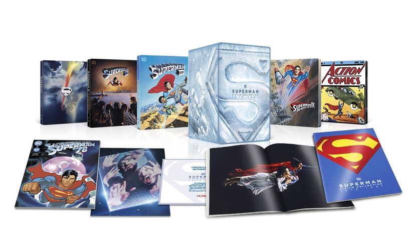 スーパーマンのオリジナル映画が4Kで！「スーパーマン 4-Film コレクション」5月10日に発売決定