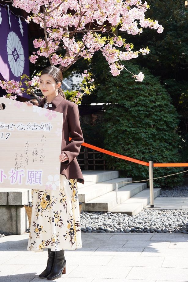 『わたしの幸せな結婚』大ヒット祈願イベントの様子