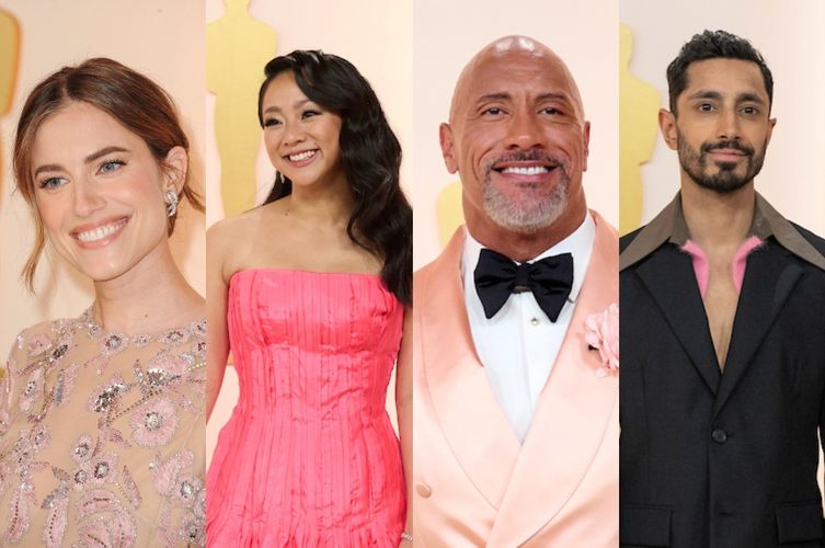 第95回アカデミー賞ファッションは“ピンク”がトレンド！ステファニー・スー、ドウェイン・ジョンソンらが華やぎカラーで魅せる