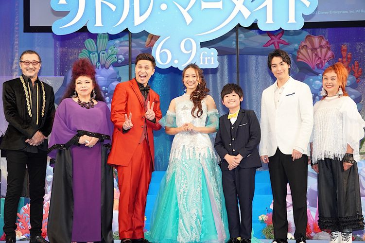 実写版『リトル・マーメイド』吹替声優が発表！“セバスチャン”木村昴＆“トリトン”大塚明夫が丁々発止のやり取りで会場沸かす｜最新の映画ニュースならmovie Walker Press 7407