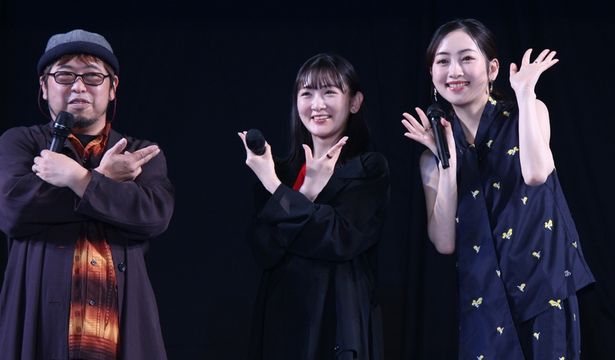 「大阪“怖”コン」ステージに、『忌怪島／きかいじま』から清水崇監督と生駒里奈、川添野愛が登壇