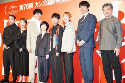 『怪物』完成披露試写会に豪華メンバーがズラリ登場！