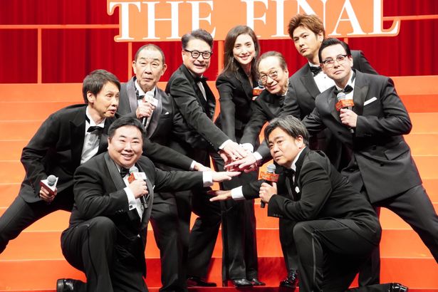 『劇場版 緊急取調室 THE FINAL』完成披露試写会の様子