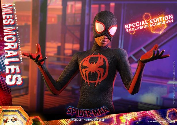 ホットトイズスパイダーマン：スパイダーバース マイルス・モラレス