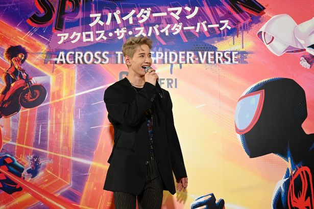 JO1 の佐藤景瑚は「実は僕、スパ イダーマンは友達なんです」と語っていた