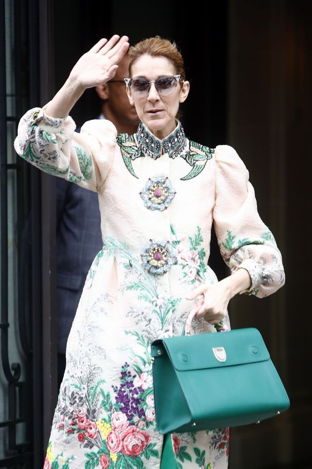 セリーヌ・ディオンが奇抜なファッションでパリを闊歩!?
