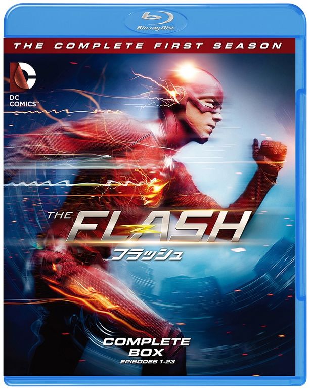 『THE FLASH/フラッシュ ＜ファースト＞ コンプリート・セット(4枚組)』ブルーレイ　価格：6,788円　発売元：ワーナー・ブラザース ホームエンターテイメント　販売元：NBC ユニバーサル・エンターテイメント