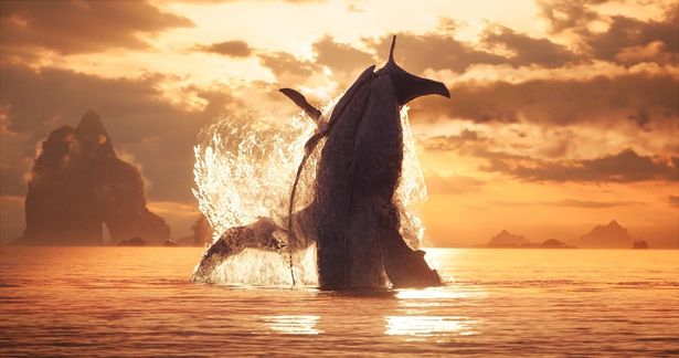 クジラに似たような生物で、高度な知能を持ち感情表現も豊かなトゥルクン