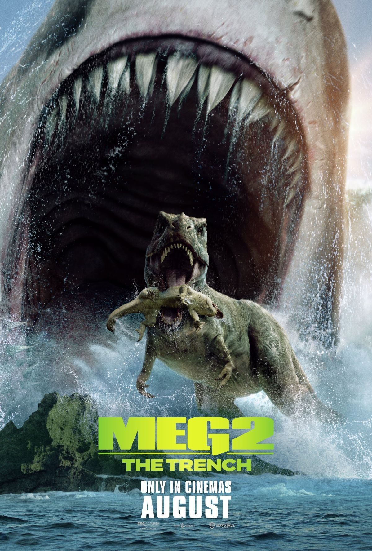 ＭＥＧ ザ・モンスターズ２』大迫力の最新US版アート到着！IMAXほかラージフォーマットでの上映も決定｜最新の映画ニュースならMOVIE WALKER  PRESS