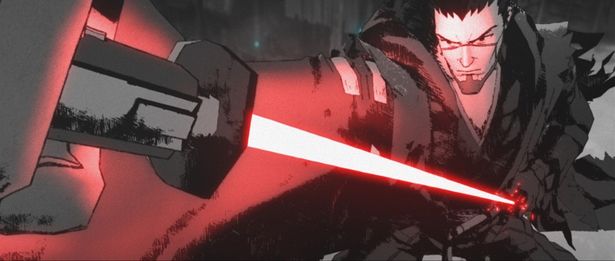 「スター・ウォーズ: ビジョンズ」より神風動画がアニメーション制作を担当した「The Duel」