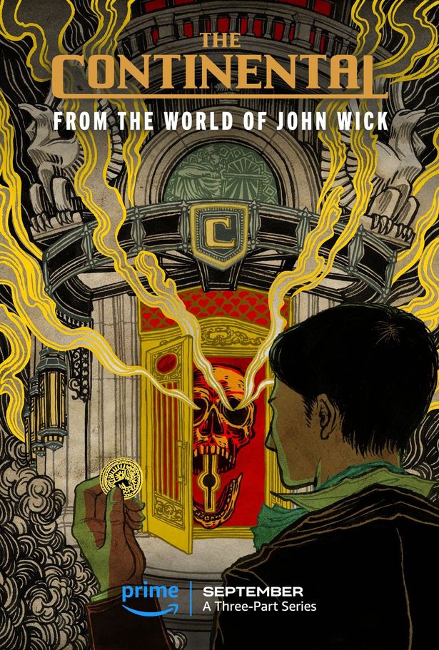 Yuko Shimizuによる「ザ・コンチネンタル：ジョン・ウィックの世界から」スペシャルアート