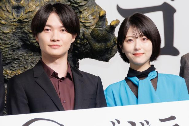 NHK連続テレビ小説「らんまん」にも出演する神木隆之介と浜辺美波がゴジラの新作映画で再共演！