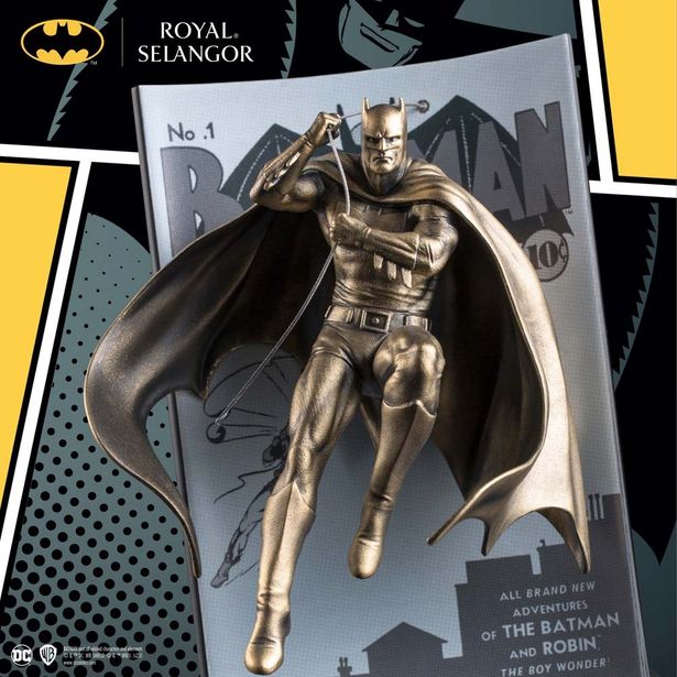 BATMAN POP UP STOREで販売される世界200体限定の【ロイヤルセランゴール】バットマン "BATMAN #1" ゴールドエディション