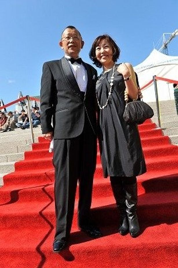 美人で才能も溢れる『ディア・ドクター』の西川美和監督と、主演の笑福亭鶴瓶