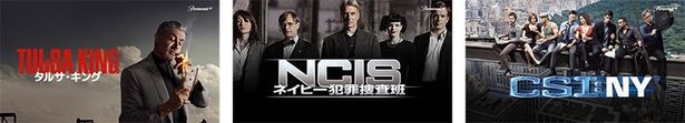 【写真を見る】「CSI: NY」「NCIS ネイビー犯罪捜査班」など人気ドラマシリーズも配信される「Paramount+」