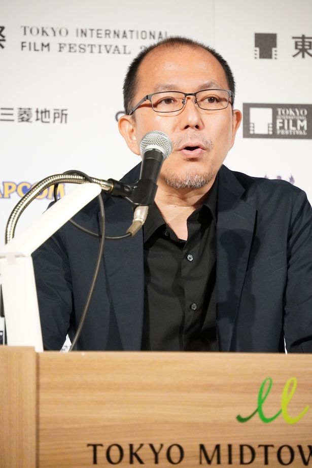 第36回東京国際映画祭(TIFF)ラインナップ発表記者会見に出席した藤津亮太(「アニメーション部門」 プログラミング・アドバイザー)