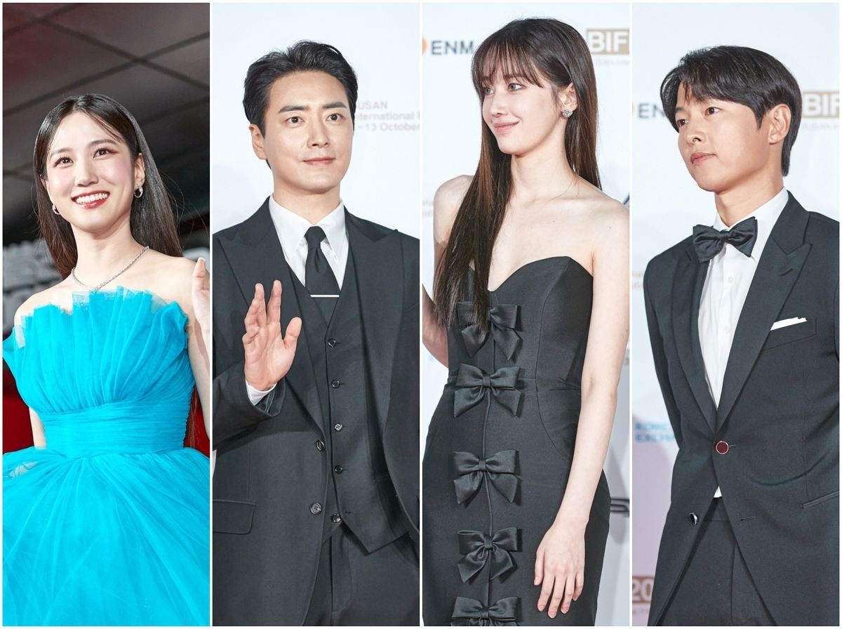 韓国スターがドレスアップ！華やかに開幕した釜山国際映画祭のレッド