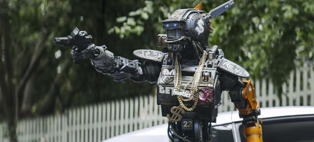 『チャッピー』に登場する人工知能を搭載した感情表現豊かなロボット