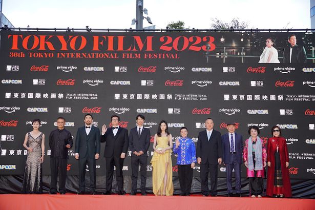 第36回東京国際映画祭レッドカーペットイベントの様子