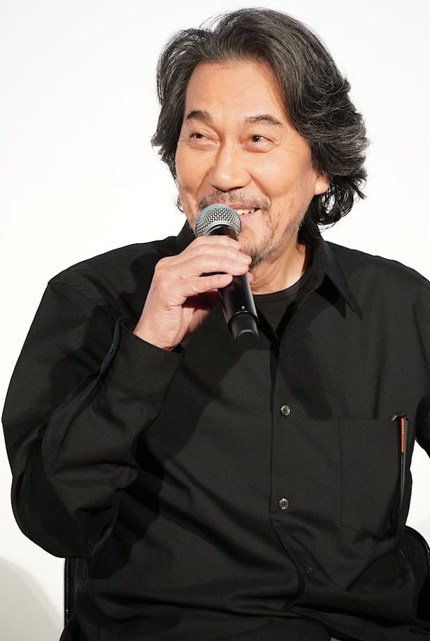 第36回東京国際映画祭『Ryuichi Sakamoto | Opus』のトークショーに登壇した役所広司