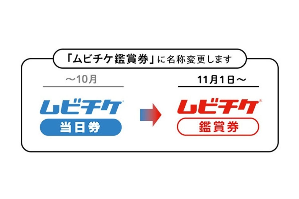 デジタル映画鑑賞券「ムビチケ当日券」が改称へ「映画GIFT」は ...