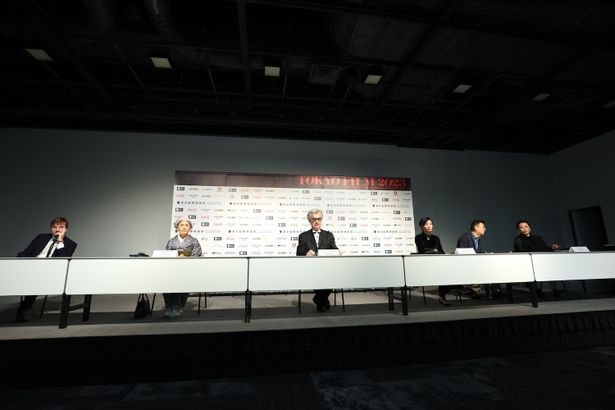 第36回東京国際映画祭、受賞者記者会見の様子