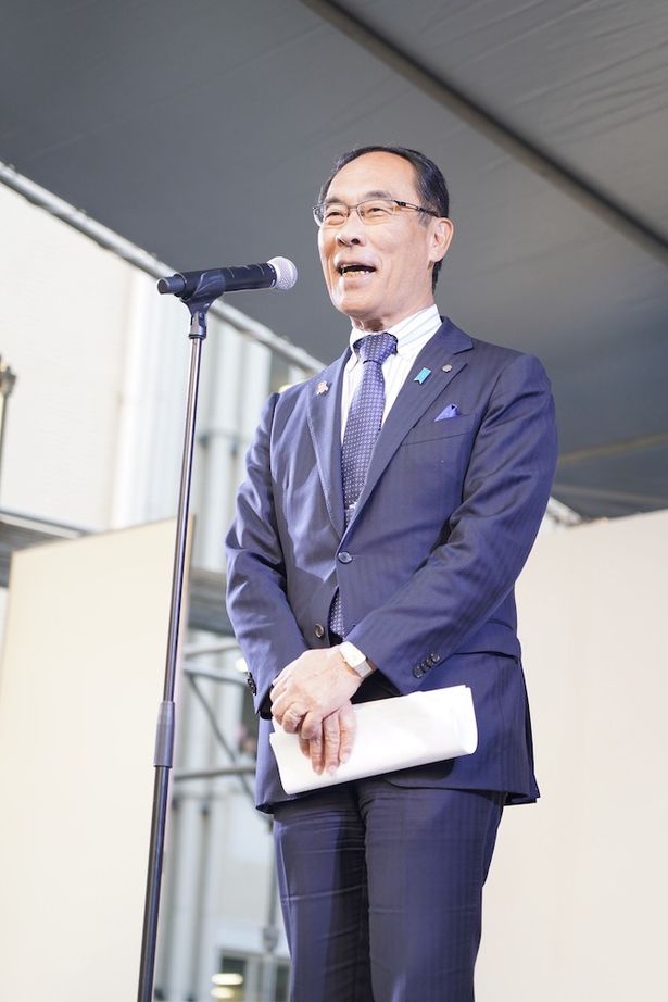 おもしろコメントで笑わせた大野元裕埼玉県知事