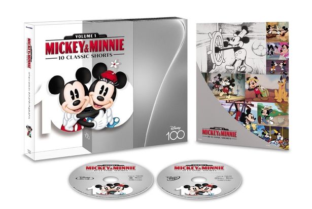 「ミッキー&ミニー クラシック・コレクション MovieNEX Disney100 エディション」の展開図