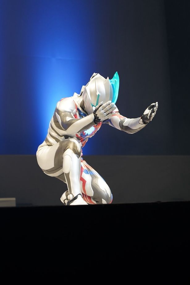 ウルトラマンブレーザーの登場に会場が沸いた