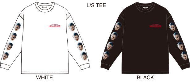 LS Tシャツの袖にはピンヘッドの顔が…