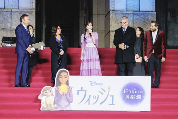 『ウィッシュ』来日スペシャルイベントの様子