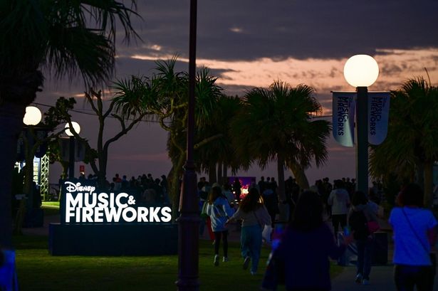 「Disney Music & Fireworks」会場での様子