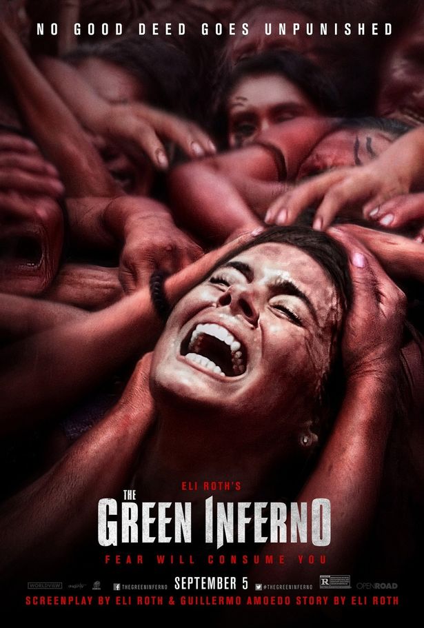 食人習慣のある先住民が暮らすアマゾン奥地を舞台にした『グリーン・インフェルノ』