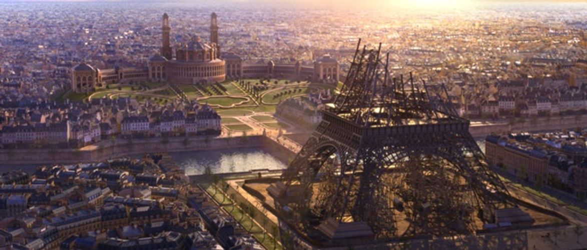 『フェリシーと夢のトウシューズ』で建設中のエッフェル塔など貴重なパリの街並みを再現！