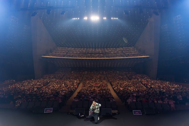 チ・チャンウクの来日公演での写真