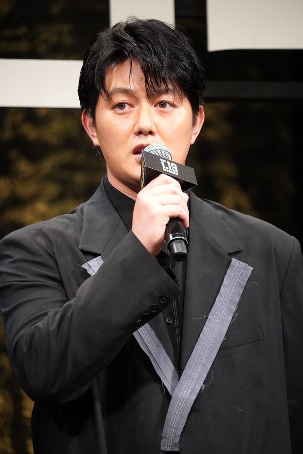 『ゴールデンカムイ』完成披露舞台挨拶に登壇した工藤阿須加