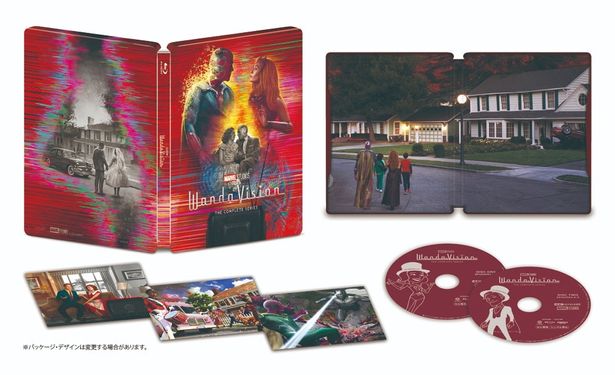 マーベル・スタジオ初のオリジナルドラマ「ワンダヴィジョン」Blu-ray＆4K UHD コレクターズ・エディションスチールブック発売！