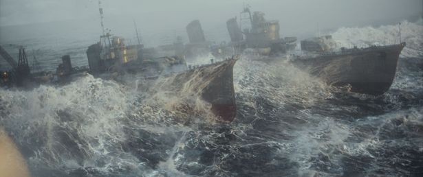 駆逐艦4隻によって実行された「ワダツミ作戦」/A：カラーベース