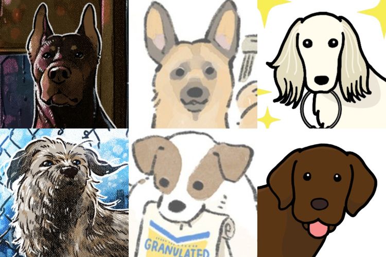 犬好きイラストレーター描きおろし！『DOGMAN ドッグマン』犬図鑑でわんこマスターを目指そう