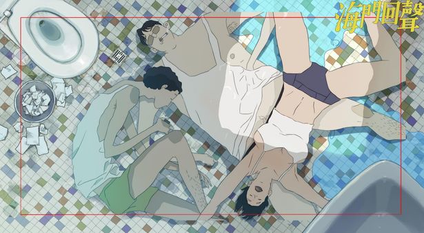 中国発のアニメプロジェクト『海門回声』のパイロットフィルムを上映する